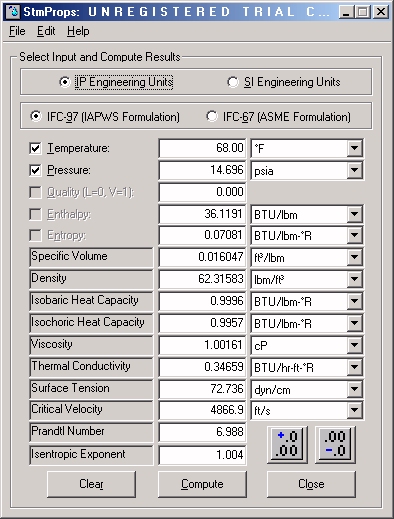 StmProps Main Screen Shot